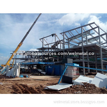 Steel structure frame construction